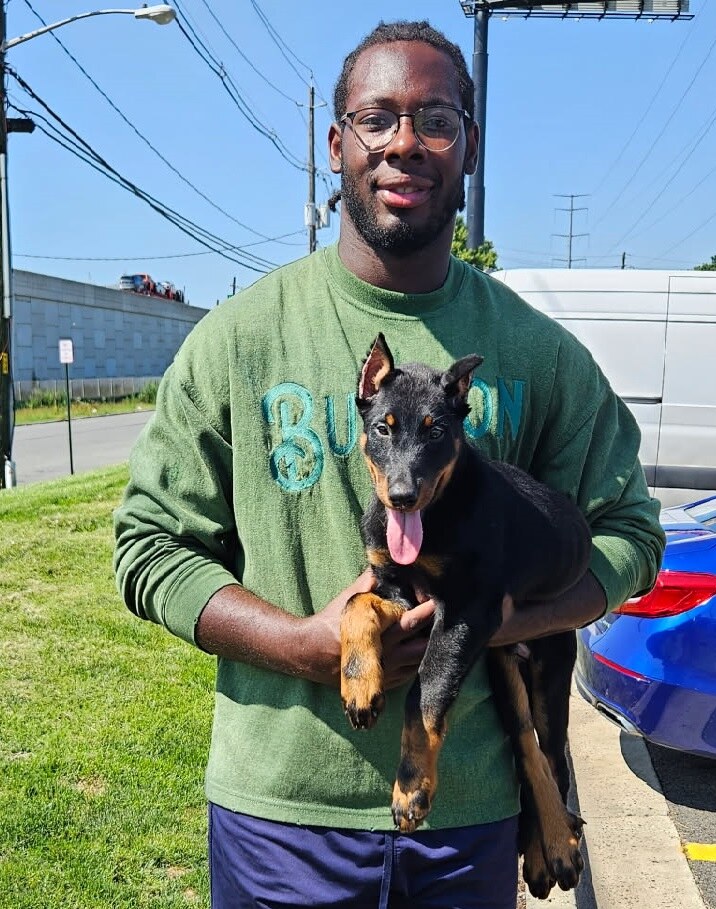1 Chris and Aslan 8wks old
